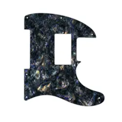 PICKGUARD FOR FENDER USA JIM ROOT TELECASTER BLACK ABALONE