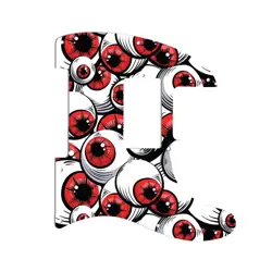 PICKGUARD FOR FENDER USA JIM ROOT TELECASTER RED EYE