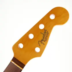 FENDER AMERICAN PRO II P BASS V ROSEWOOD NECK FRETBOARD LIP FRETS NEED CROWN