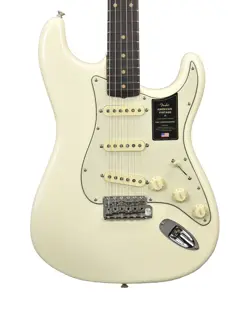 FENDER AMERICAN VINTAGE II 1961 STRATOCASTER IN OLYMPIC WHITE