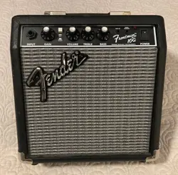 FENDER FRONTMAN 10G 10W GUITAR PRACTICE AMP BLACK TESTED WORKS