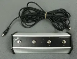 FENDER CYBER TWIN 4-BUTTON QUICK ACCESS FOOTSWITCH P/N 0057219000