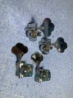 2001 FENDER SQUIER INDONESIA PRECISION BASS TUNERS, 4