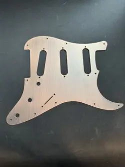 NEW FANTASTIC COPPER PICKGUARD FOR FENDER STRAT, 11 HOLE PICKGUARD S/S/S