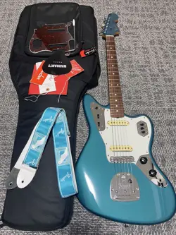 FENDER VINTERA 60S JAGUAR OCEANTURQUOISE NO.MG930