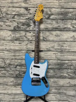 FENDER MUSTANG DAPHNE BLUE ELECTRIC GUITAR NO.MG749