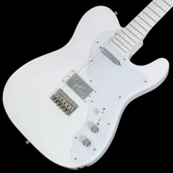 FENDER MADE IN JAPAN SILENT SIREN TELECASTER MAPLE ARCTIC WHITE WEIGHT:3.48KG
