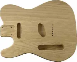 WD UNFINISHED REPLACEMENT ASH BODY FOR LEFT HAND FENDER TELECASTER