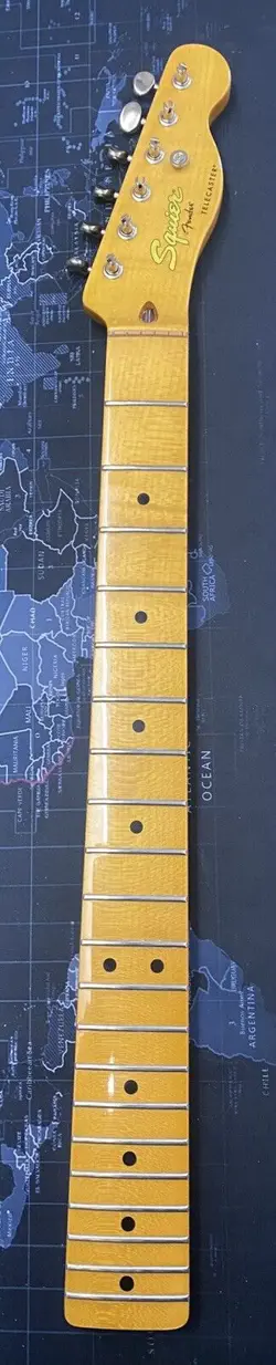 FENDER SQUIRE 60S CLASSIC VIBE TELECASTER NECK WITH TUNERS MADE IN CHINA
