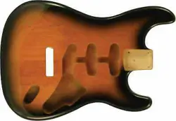 WD PREMIUM FINISHED REPLACEMENT BODY FOR FENDER STRATOCASTER TOBACCO SUNBURST...