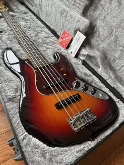 2021 FENDER AMERICAN PROFESSIONAL II JAZZ BASS V 5 - SUNBURST