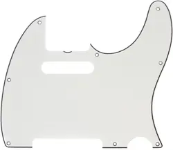 FENDER VINTAGE 64 TELECASTER ELECTRIC GUITAR PICKGUARD 8-HOLE EGGSHELL 3-PLY