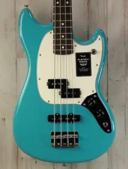 DEMO FENDER PLAYER II MUSTANG BASS PJ - AQUATONE BLUE (670)