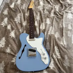 FENDER DULL COLOR TELECASTER THINLINE SAFE PACKING!