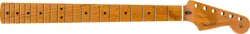 FENDER GUITAR REPLACEMENT NECK ROASTED MAPLE STRATOCASTER NECK, 21 NARROW TALL F