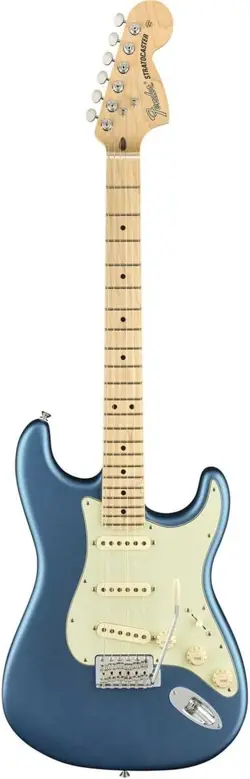 FENDER AMERICAN PERFORMER STRATOCASTER,SATIN LAKE PLACID BLUE W MAPLEFINGERBOARD