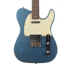 USED FENDER CUSTOM SHOP 1961 TELECASTER RELIC - AGED LAKE PLACID BLUE