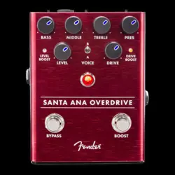 FENDER SANTA ANA OVERDRIVE GUITAR EFFECT PEDAL