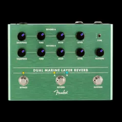 FENDER DUAL MARINE LAYER REVERB GUITAR EFFECT PEDAL