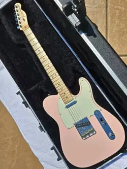 LIMITED EDITION FENDER AMERICAN TELECASTER SPECIAL SHELL PINK 2018 COA CME