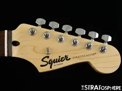 FENDER SQUIER SONIC SERIES STRAT, NECK + TUNERS GUITAR PART, STRATOCASTER LAUREL