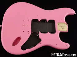 FENDER SQUIER SONIC SERIES STRATOCASTER HT STRAT HARDTAIL BODY FLASH PINK