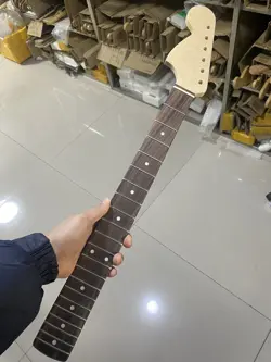 LEFT HAND ROSEWOOD 21FRETS MAPLE ELECTRIC GUITAR NECK 8MM FENDER ST REPLACEMENT