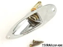 FENDER CUSTOM SHOP '57 JOURNEYMAN RELIC STRAT OUTPUT JACK CHROME VINTAGE GUITAR