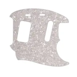 PICKGUARD FOR FENDER 90'S JAG-STANG WHITE PEARL