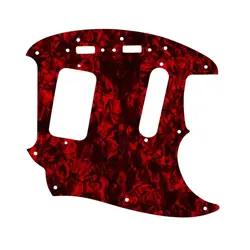 PICKGUARD FOR FENDER 90'S JAG-STANG RED PEARL
