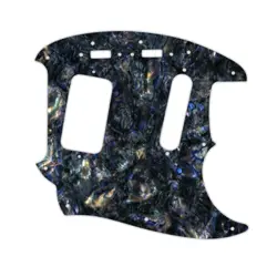 PICKGUARD FOR FENDER 90'S JAG-STANG BLACK ABALONE