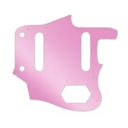 PICKGUARD FOR FENDER AMERICAN PROFESSIONAL JAGUAR PINK MIRROR