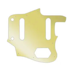 PICKGUARD FOR FENDER AMERICAN PROFESSIONAL JAGUAR GOLD MIRROR