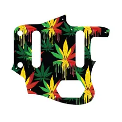 PICKGUARD FOR FENDER AMERICAN PROFESSIONAL JAGUAR RASTA DRIP