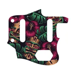 PICKGUARD FOR FENDER AMERICAN PROFESSIONAL JAGUAR ALOHA TIKI