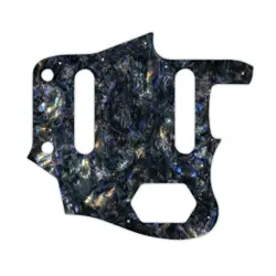 PICKGUARD FOR FENDER AMERICAN PROFESSIONAL JAGUAR BLACK ABALONE