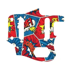 PICKGUARD FOR FENDER AMERICAN PROFESSIONAL JAGUAR COMIC 