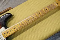 FENDER CUSTOM SHOP 60TH ANNIVERSARY 1954 STRATOCASTER RELIC 2-TONE SUNBURST SAFE