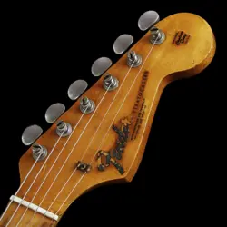 FENDER 1965 STRATOCASTER CANDY APPLE RED MAPLE CAP FINGERBOARD OCHANOMIZU HONTEN