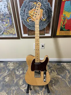 FENDER AMERICAN STANDARD TELECASTER ELECTRIC GUITAR - 2019 - NATURAL