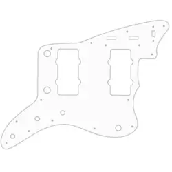 PICKGUARD FENDER ORIGINAL USA OR USA REISSUE JAZZMASTER WHITE