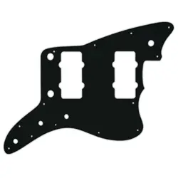 PICKGUARD FENDER AMERICAN PROFESSIONAL JAZZMASTER BLACK ACRYLIC
