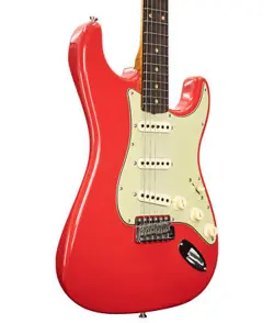 FENDER CUSTOM SHOP 1960 STRATOCASTER JOURNEYMAN ELECTRIC GUITAR - FIESTA RED