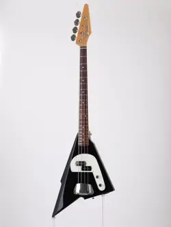 USED 2021 FENDER MIJ HAMA OKAMOTO FENDER KATANA BASS BLACK 3.13KG W/GB