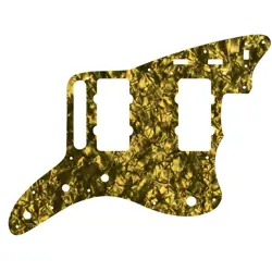 PICKGUARD FOR FENDER CLASSIC PLAYER JAZZMASTER SPECIAL GOLD PEARL
