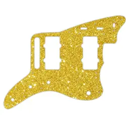 PICKGUARD FOR FENDER CLASSIC PLAYER JAZZMASTER SPECIAL GOLD SPARKLE