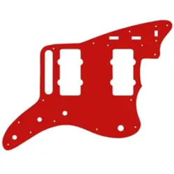 PICKGUARD FOR FENDER CLASSIC PLAYER JAZZMASTER SPECIAL SOLID RED
