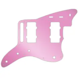 PICKGUARD FOR FENDER CLASSIC PLAYER JAZZMASTER SPECIAL PINK MIRROR