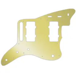 PICKGUARD FOR FENDER CLASSIC PLAYER JAZZMASTER SPECIAL GOLD MIRROR