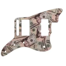 PICKGUARD FOR FENDER BLACKTOP JAZZMASTER MONEY